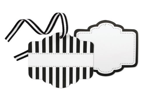 Paper Eskimo 12-Pack Styling Tags for Parties, Limoncello