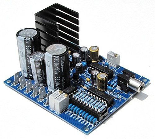 Audio Bi-Amplifier Kit, 40w, High Fidelity, with 2-way Linkwitz-Riley Crossover N2