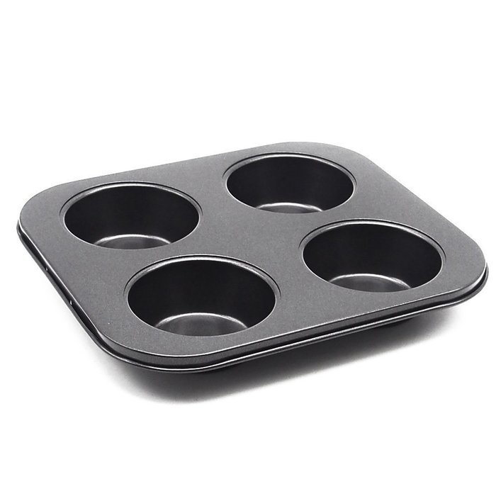 Wenwins 4 Cup Muffin Pans-baking cups-Non Stick Bakeware for Muffins N2