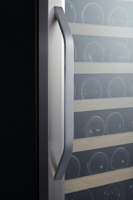 Kalamera 28 Bottle Stainless Steel Freestanding Wine Refrigerator