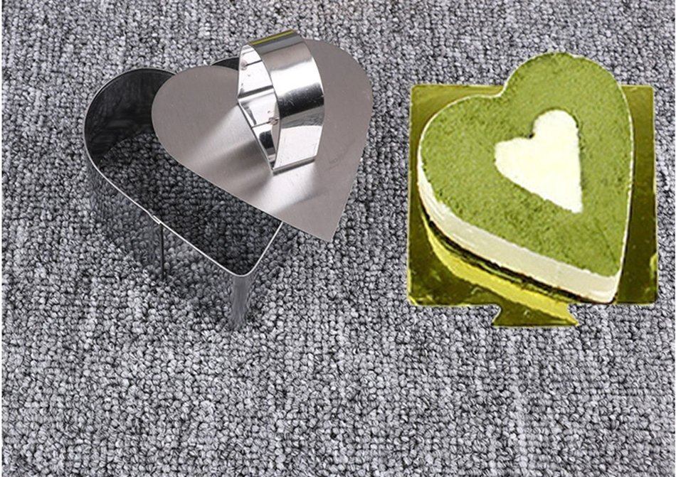 SomebinU 3 inch small mousse Cheesecake circle stainless steel cake mold mousse cake mold DIY baking tool N2