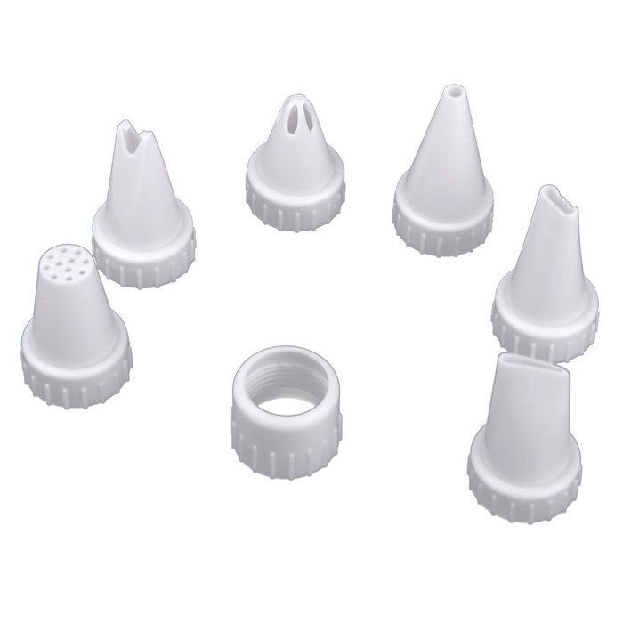 Carlie 100 Pieces DIY Cake Decoration Kit Eco-friendly Mold Cookie Biscuit Cupcake Decorating Kit With Box Packing N3