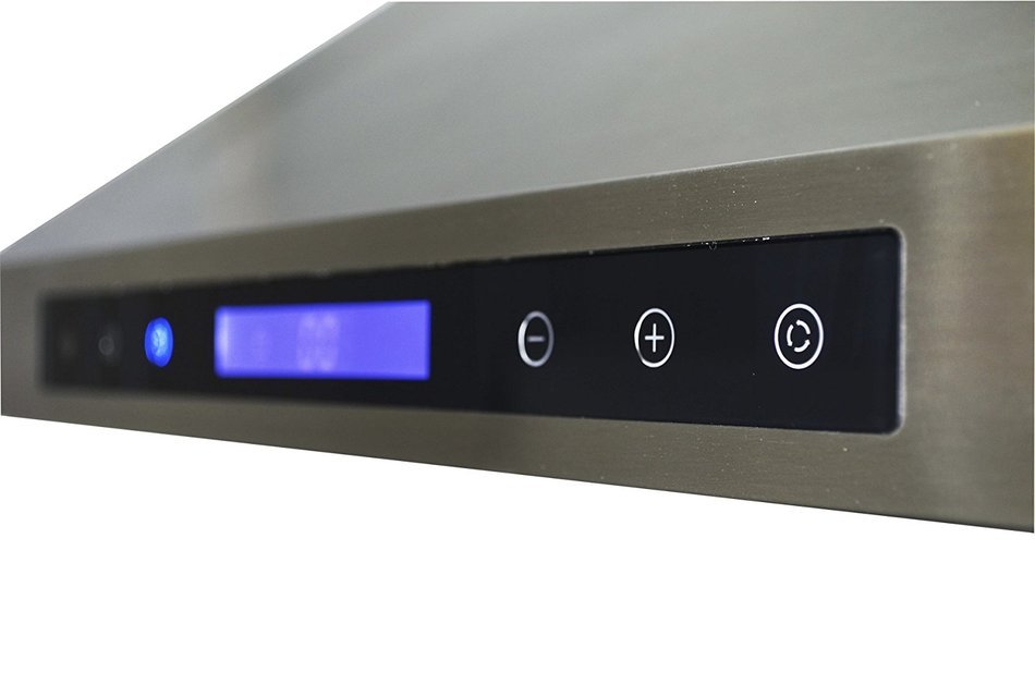 Golden Vantage 36" Wall Mount Stainless Steel Range Hood With Remote GV-B02-90