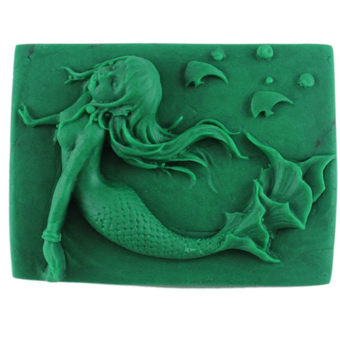 Mujiang Little Mermaid Cake Decorating Food Grade Silicone Jello Sugar Chocolate Fondant Molds N9