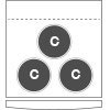 EdgeStar Full Size Triple Tap Kegerator with Digital Display - Black N6