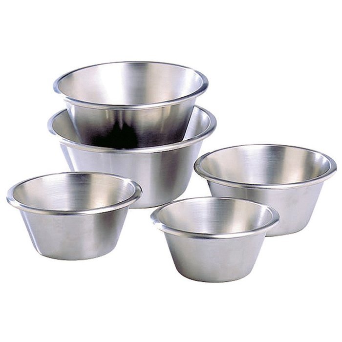 Matfer Bourgeat 702616 Flat Bottom Mixing Bowl