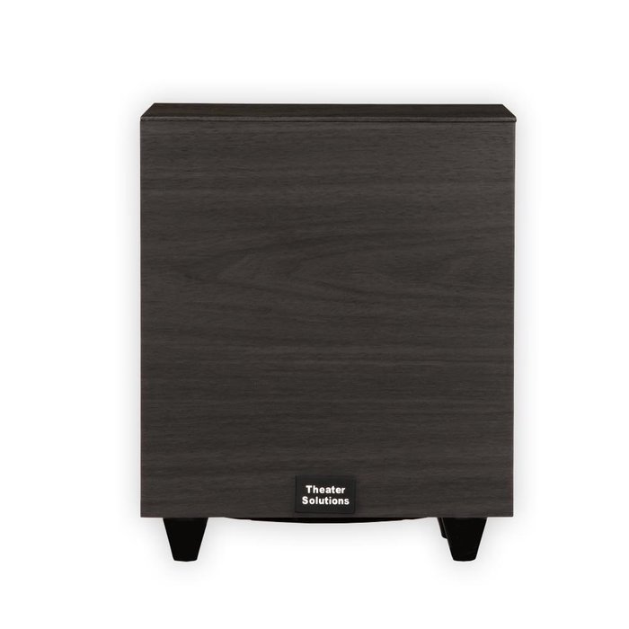 Theater Solutions SUB6D Down Firing Powered Subwoofer (Black)