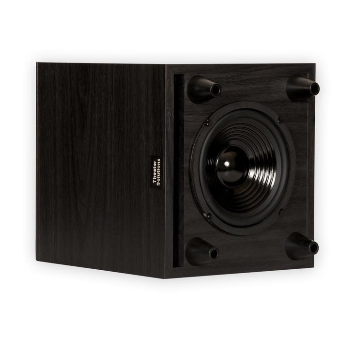 Theater Solutions SUB6D Down Firing Powered Subwoofer (Black) N2