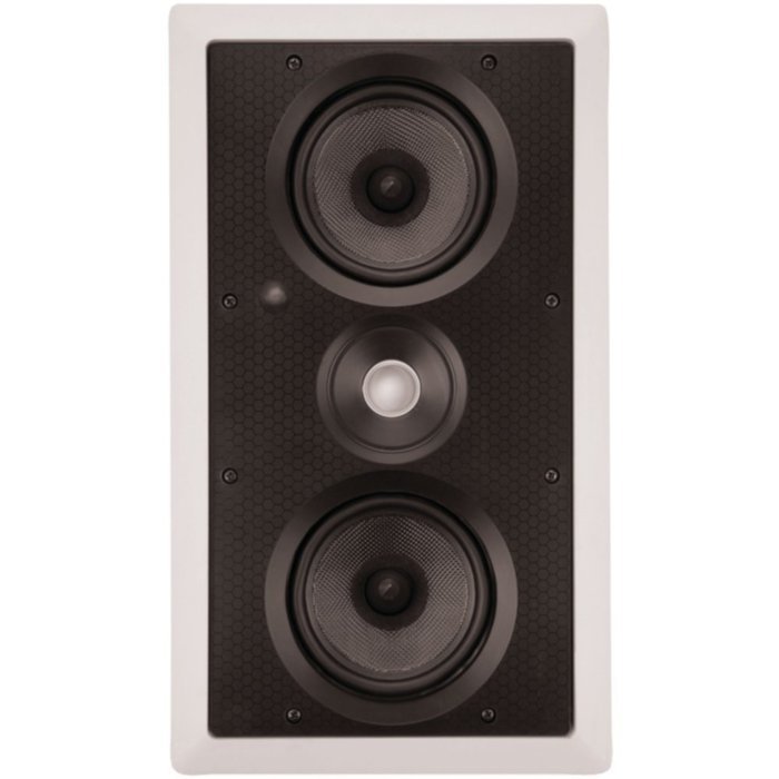 Archi Tech PS5250LCRS LCR In-Wall Speaker Dual 5.25 Kevlar Woofers Consumer Electronics
