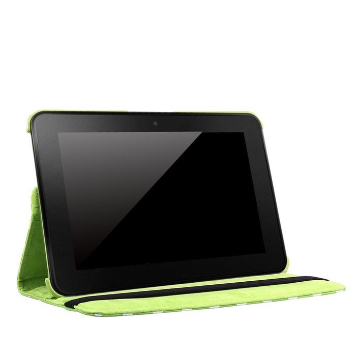 TOPCHANCES Auto Sleep/Wake Function 360 Degree Rotating Smart Case Cover for 8.9 inch Kindle Fire HD(2012 Version... N17