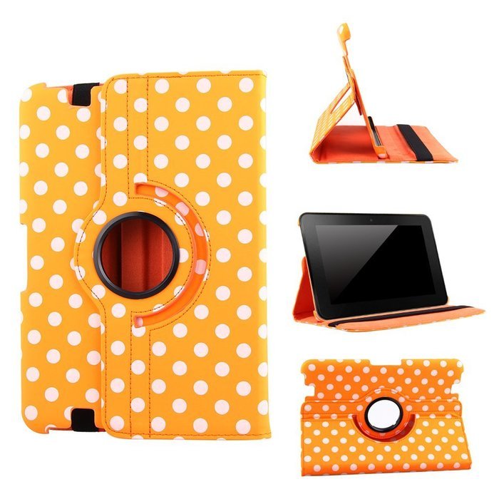 TOPCHANCES Auto Sleep/Wake Function 360 Degree Rotating Smart Case Cover for 8.9 inch Kindle Fire HD(2012 Version... N18