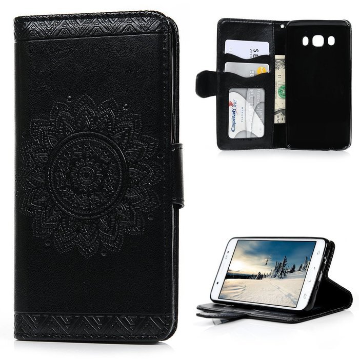 (Not for 2015 Version) 2016 J5 Case, YOKIRIN Unique Premium PU Leather Dream Catcher 3D Relief Embossed Cover... N8