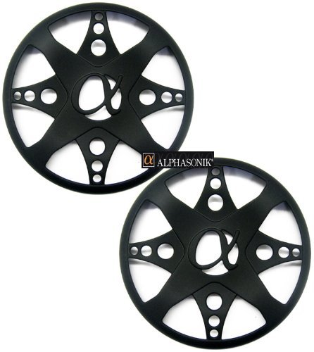 PGR12RB - Alphasonik 12" Black Excursion Grilles Pair N3