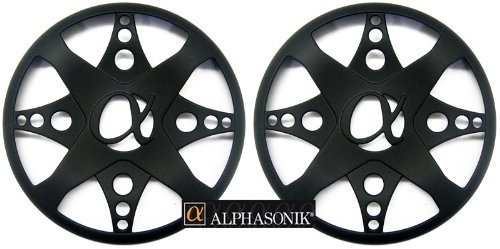 PGR12RB - Alphasonik 12" Black Excursion Grilles Pair N4