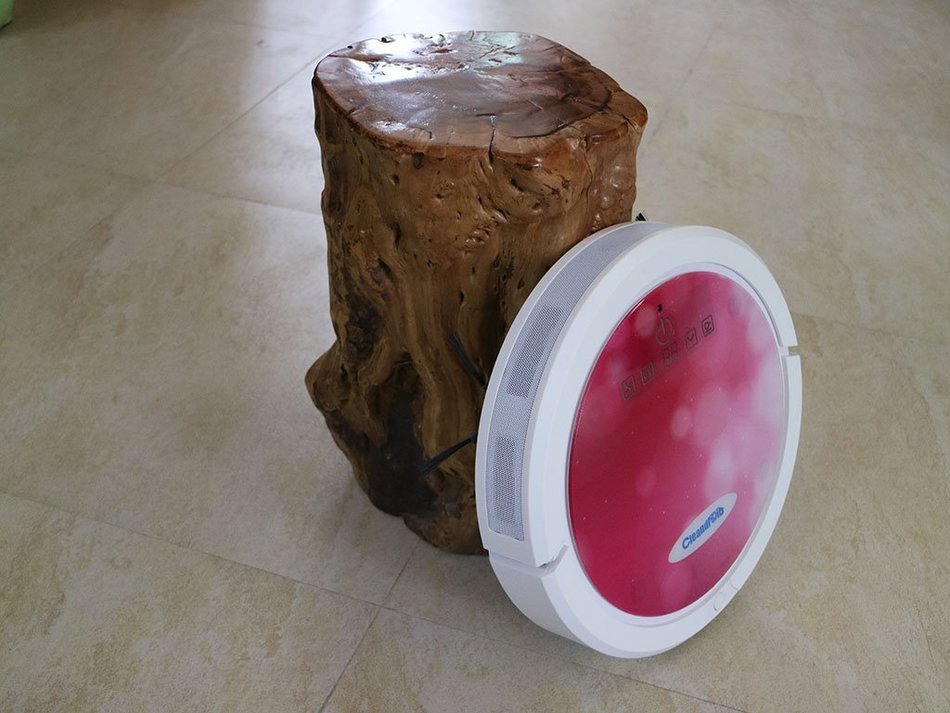 Cleandroid Automatic Charging Vacuum Cleaning & Dry Mopping Robot with Li-ion Battery & HEPA Filter CD-01PK01 N3