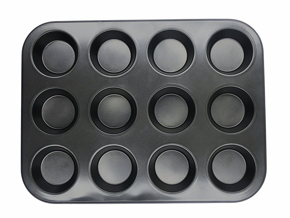 SUNFLOWER-Nonstick-Bakeware-Silicon-Cupcakes - 12 Cups Nonstick Bakeware Mold Carbon Steel Muffin baking Pans... N2