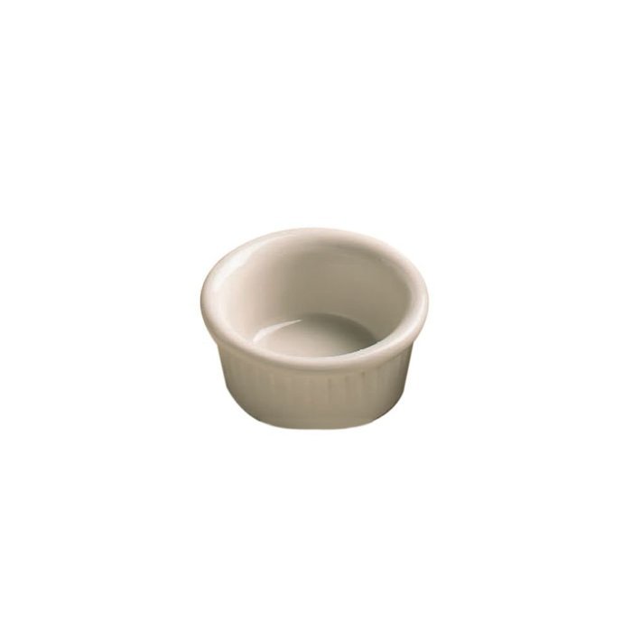 PDQ Value Line White Fluted Ramekin N2