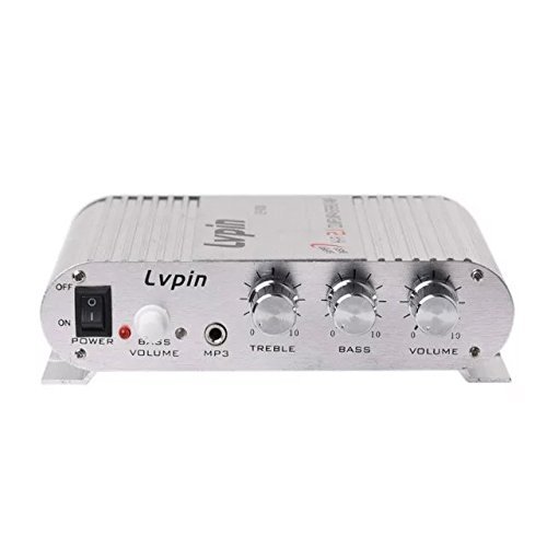 PaddSun 200W 12V Super Bass Mini Hi-Fi Stereo Amplifier Booster Radio MP3 for Car Home Bus Boat N9
