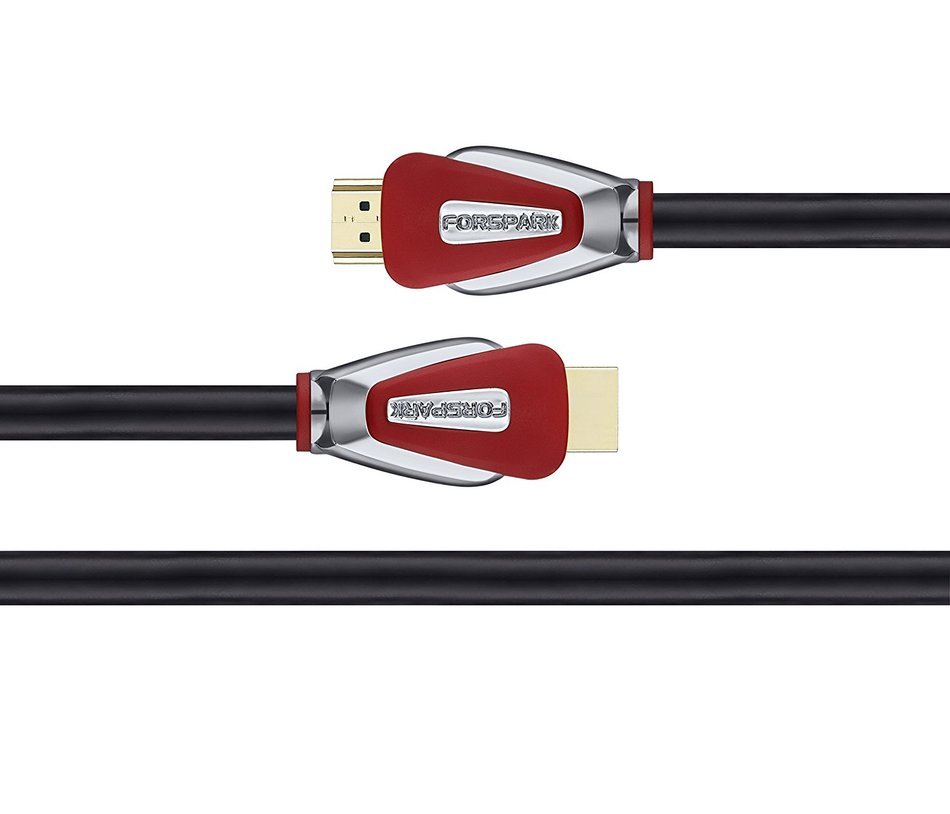FORSPARK 5ft 4K-HDMI 2.0 Ultra Premium High Speed HDMI Cable 26AWG with Ethernet,Support 3D 4K 1080P for Apple... N3