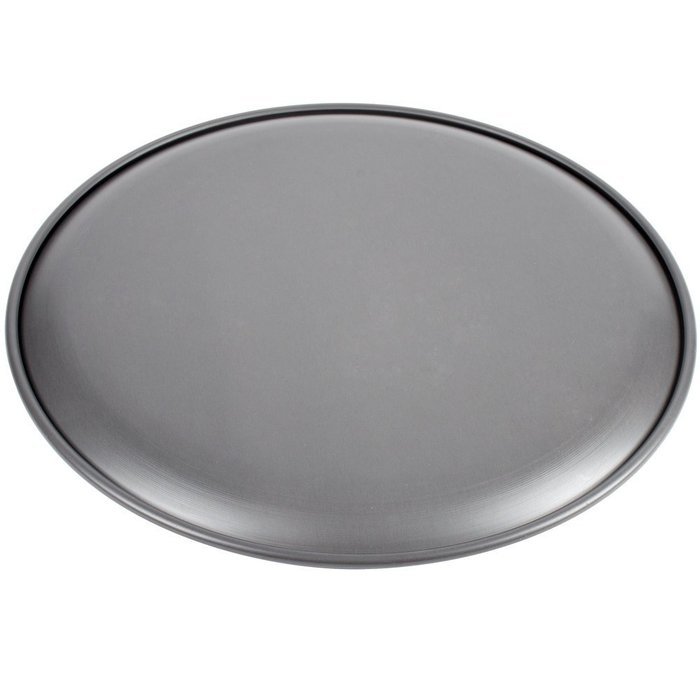 American Metalcraft HCCTP14 14" Hard Coat Anodized Aluminum Coupe Pizza Pan N2