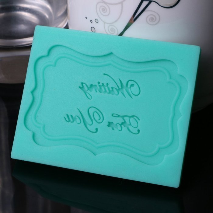 MuLuo Silicone Mold Cupcake Cake Tools " Waiting For You " Letter Cake Mold