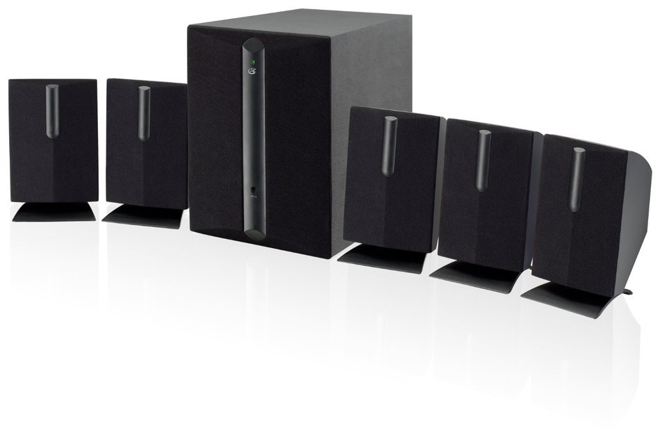 iLive HT050B 5.1 Channel Home Theater Speaker System (Black) N2