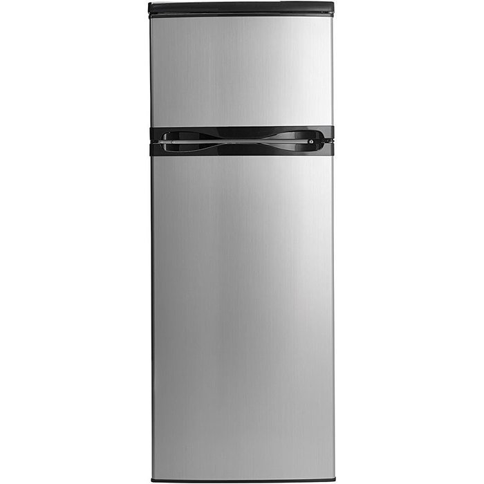 Danby DPF073C1BSLDD 22" Top Freezer Refrigerator with 7.3 cu. ft. Capacity in Stainless Steel