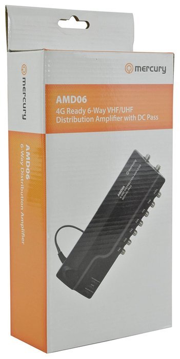 6 Way VHF/UHF Distribution Amplifier N2