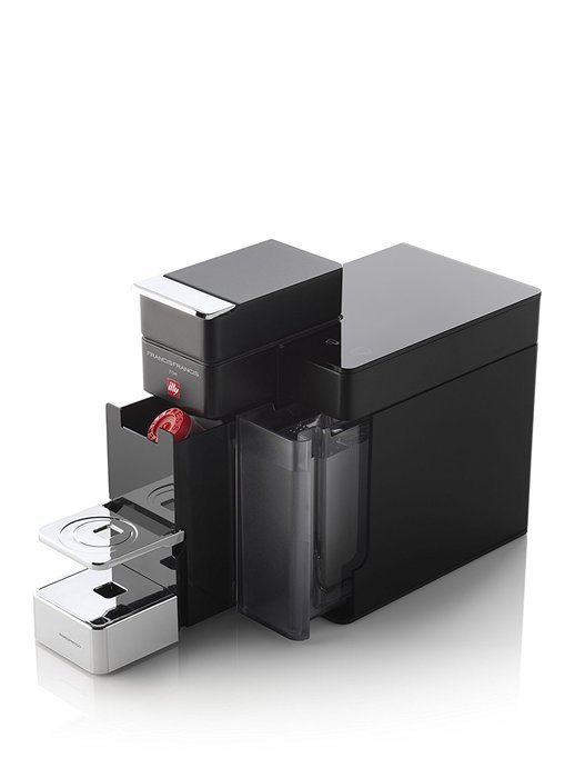 Francis Francis for Illy 60068 Y5 Duo Espresso & Coffee Machine, Black N4