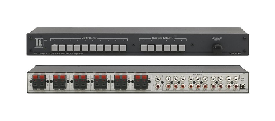 Kramer Electronics 106 1:2 Microphone Line & Distribution Amplifier