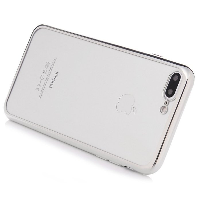 Badalink iPhone 7 Plus Case (5.5") Electroplated Plating Soft TPU Shockproof Flexible Easy Grip Crystal Clear... N12