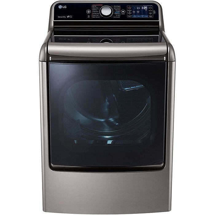 LG DLEX7700VE SteamDryer 9.0 Cu. Ft. Graphite Steel With Steam Cycle Electric Dryer