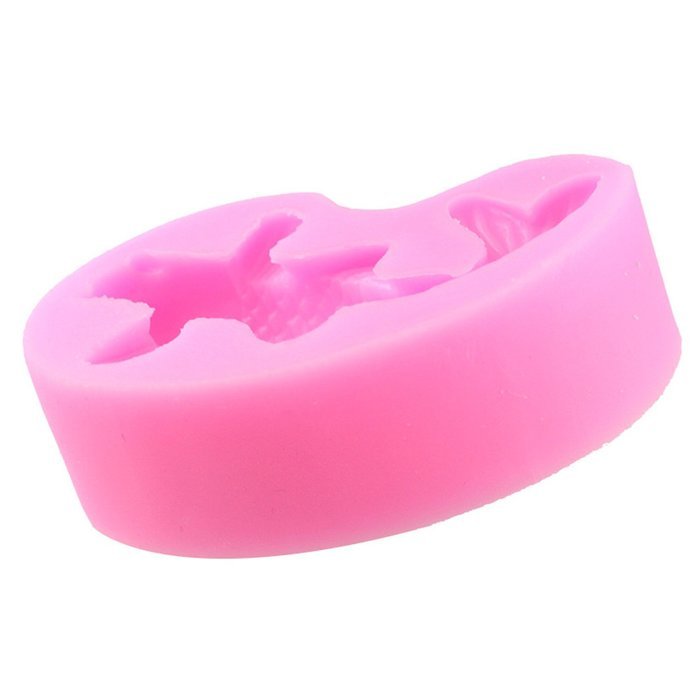 Mujiang Little Mermaid Cake Decorating Food Grade Silicone Jello Sugar Chocolate Fondant Molds N17