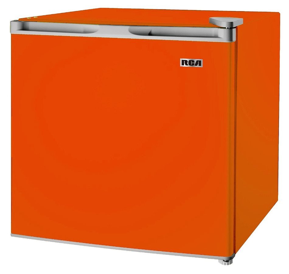 RCA RFR180 1.6-1.7 Cubic Foot Fridge with Spotless Steel Door, Stainless Steel N9