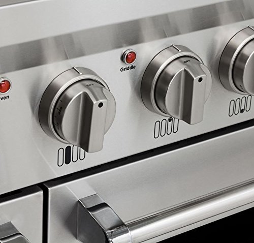 AGA APRO48AGSS 48" Professional Gas Range with RapidBake Convection, Stainless Steel