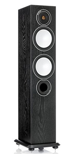 Monitor Audio - Silver Series 6 - Floorstanding Speaker - Each - Black Oak