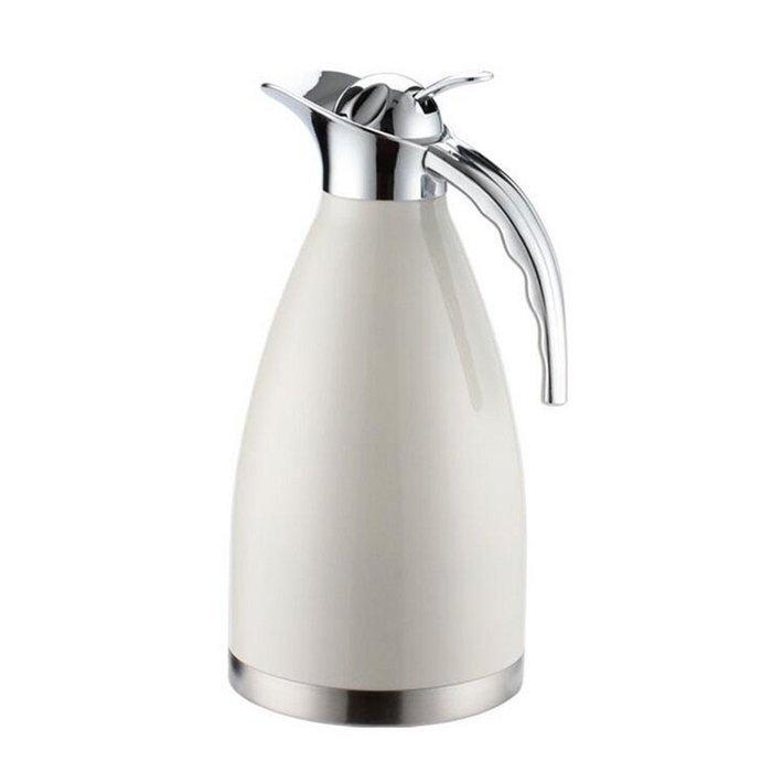 MEGOOD 1.5L Stainless Steel Coffee Pot with Tea Leakage Home Vacuum Insulation Kettle(Pink) N14