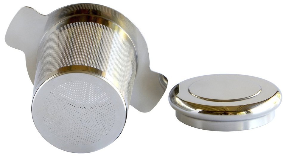 Clairty Brew-in-mug Teapot Extra Fine Mesh Tea Strainer Infuser Steeper with Lid and Handle for Loose Leaf Grain... N7