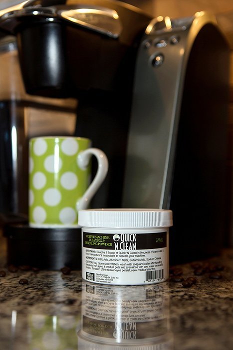 Keurig Machine Cleaner By Quick 'N Clean Coffee (4 Cleaning Cycles, a 2-years Supply!) N4