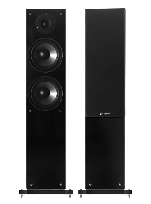Pure Acoustics Supernova Series 2-Way 6.5-Inch Tower Speaker With Lacquer (Each) N3