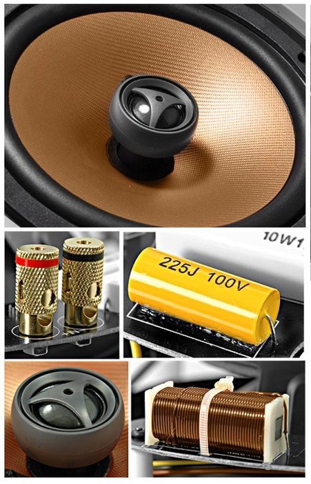 OSD Audio ICE640 6.5-inch Mica-filled Polypropylene Woofer 150-Watt Water-resistant In-Ceiling Speaker Pair N9
