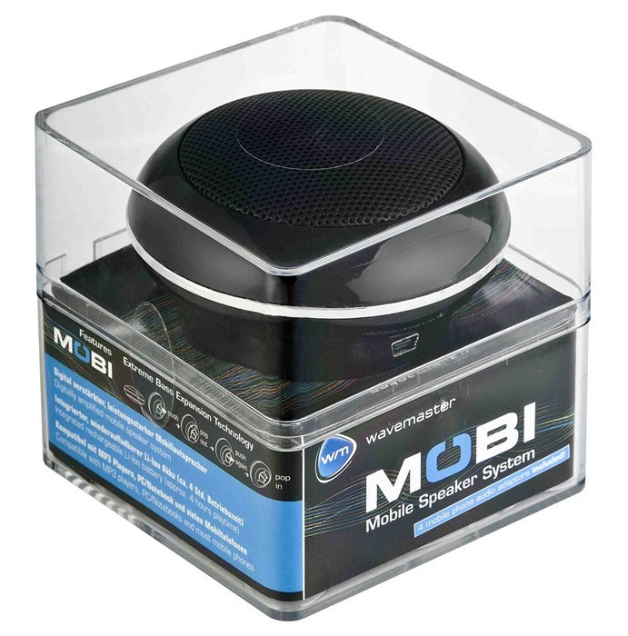 HIS PSMOBIBK Wavemaster MOBI Portable Speaker (Black) N2