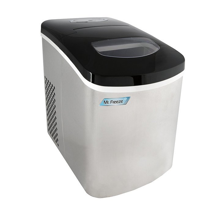 MaxiMatic MIM-5802 Mr Freeze Portable Ice Maker, Stainless Steel N2