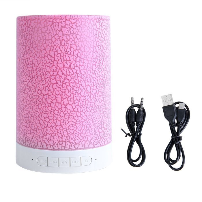 HY- BT819L flaw colorful light/smart touch night light/card speaker/bed light/voice call/wireless bluetooth speaker...