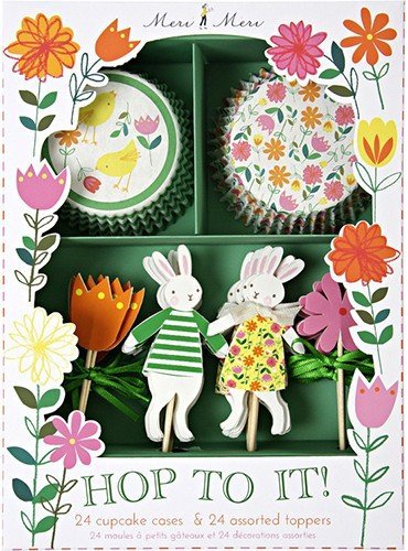Meri Meri Cupcake Kits, Easter - Hop To It