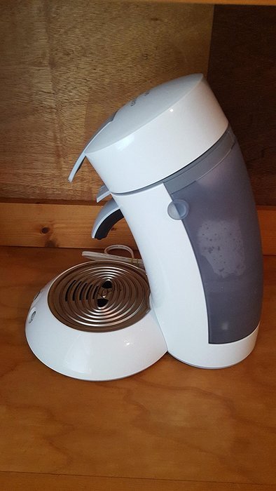 Senseo 7811 Single-Serve Gourmet Coffee Machine (White/Gray) N4