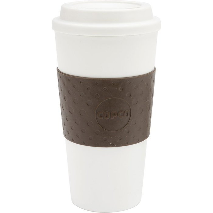 Cuisinart DCC-3200W Perfect Temp 14-Cup Programmable Coffeemaker, White w/ Copco Eco-First Acadia 16oz. Reusable... N3