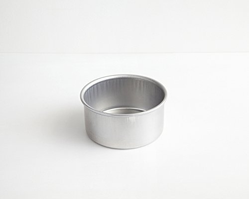 Cake Pan Set of 3, 6", 8" 10", Round 3 Inches Professional Aluminium Pans