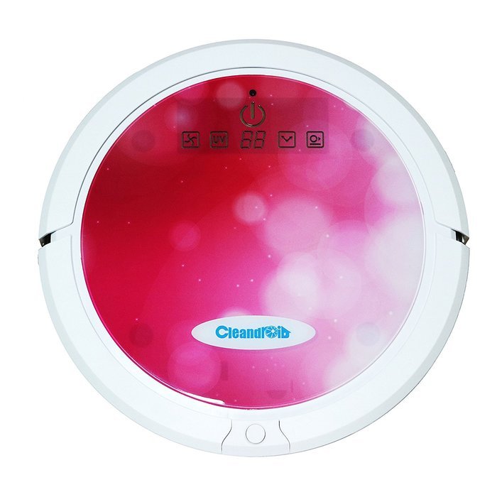 Cleandroid Automatic Charging Vacuum Cleaning & Dry Mopping Robot with Li-ion Battery & HEPA Filter CD-01PK01 N8
