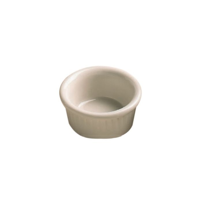 PDQ Value Line White Fluted Ramekin N3